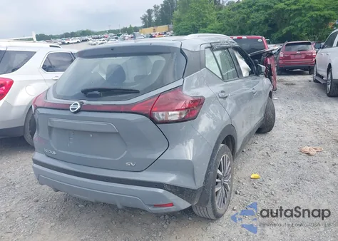 2021 Nissan Kicks Sv Xtronic Cvt from USA, damaged, VIN 3N1CP5CV6ML547055